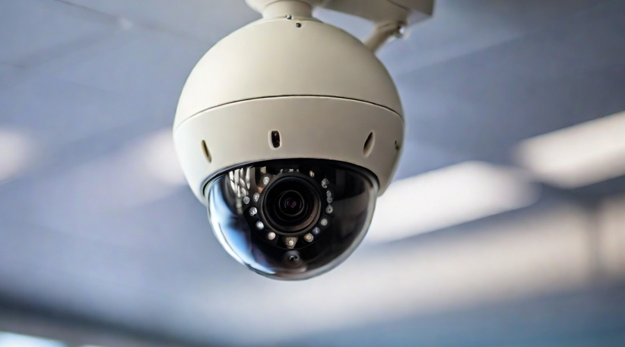 dome spy camera indoors