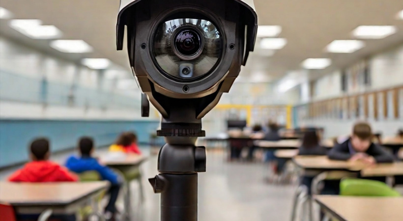 school surveillance camera